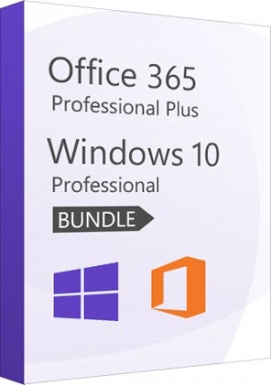 Microsoft Windows 10 Pro + Office 365 Account - Package