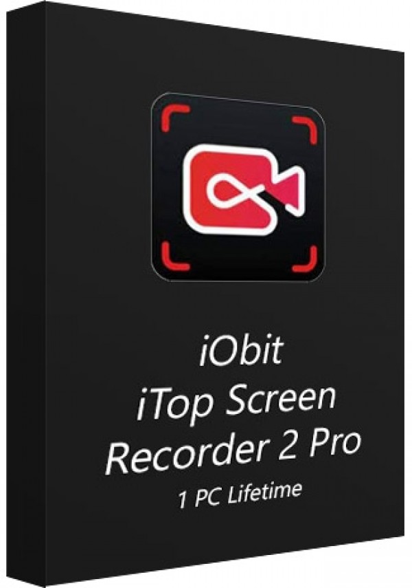 IObit iTop Screen Recorder 2 Pro (1 PC- Lifetime)